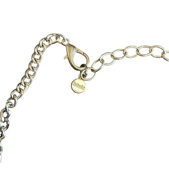 Talbots Gold and Pink Statement Necklace - Picture 2 of 2